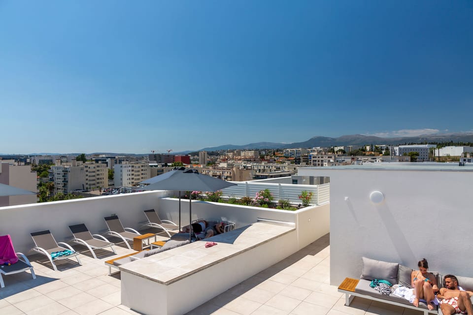 Soak up the sun while enjoying breathtaking views of Nice.