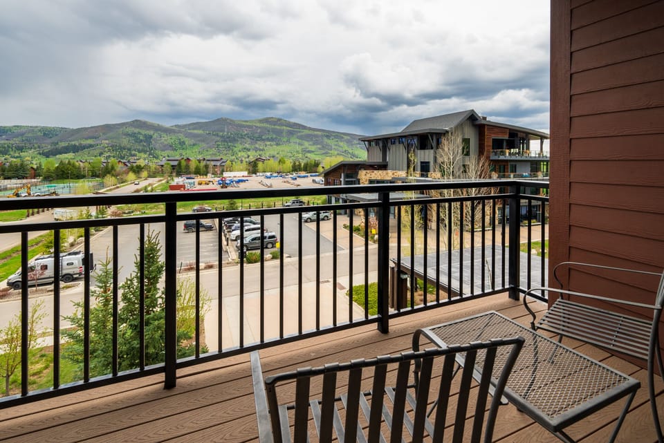 Take in the views of Emerald Mountain