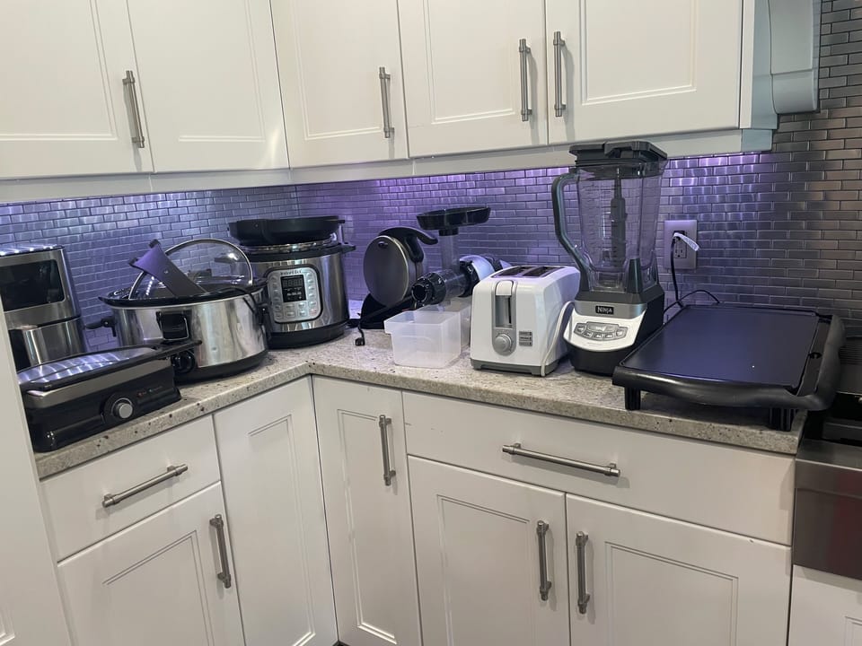 Appliance’s available for use 
