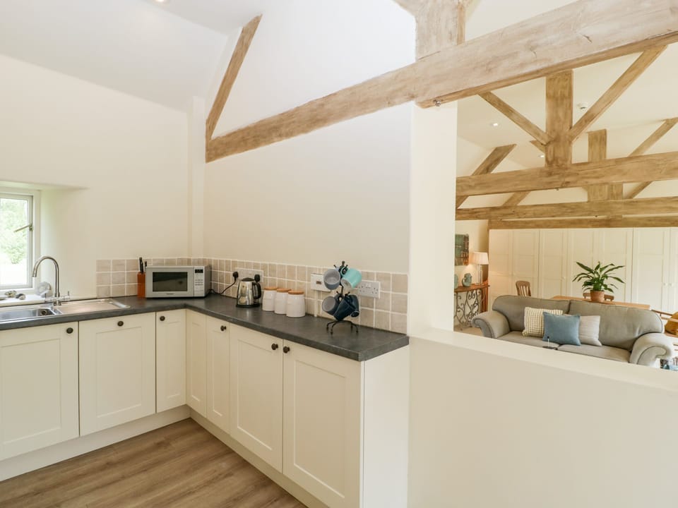 Fridge, dishwasher, electric kettle, toaster