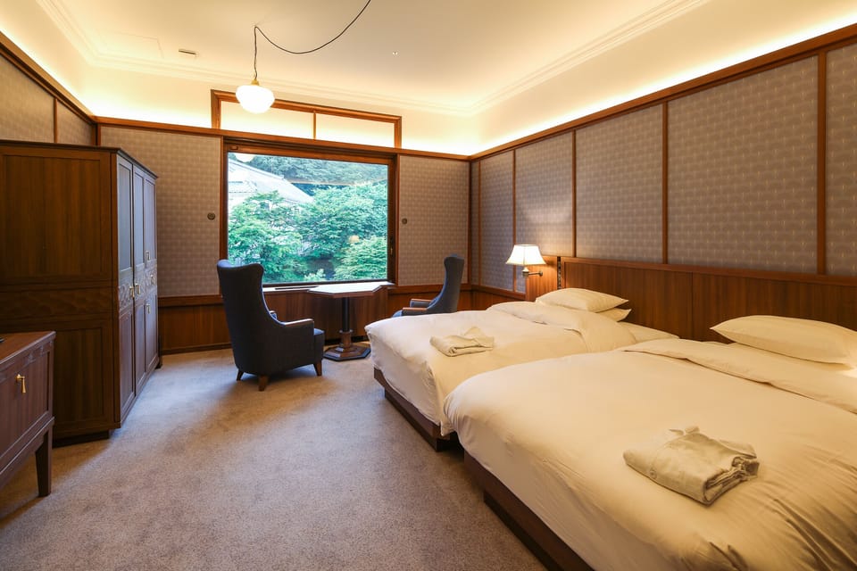 Annex Deluxe Twin Room, Non Smoking | Desk, cribs/infant beds, free WiFi, bed sheets