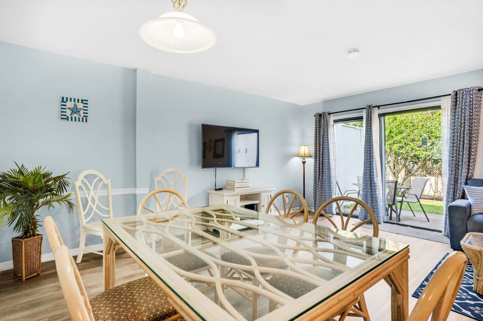 Dining to living room view