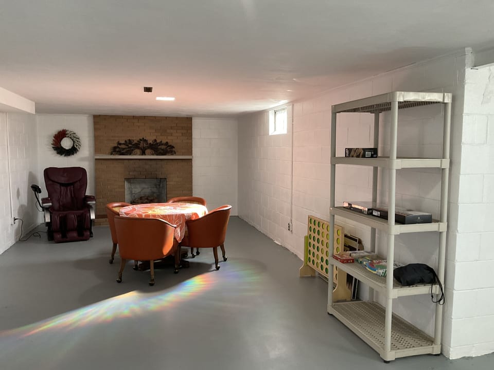 Our newest addition to Good Night Dreams,  A GAME ROOM!!