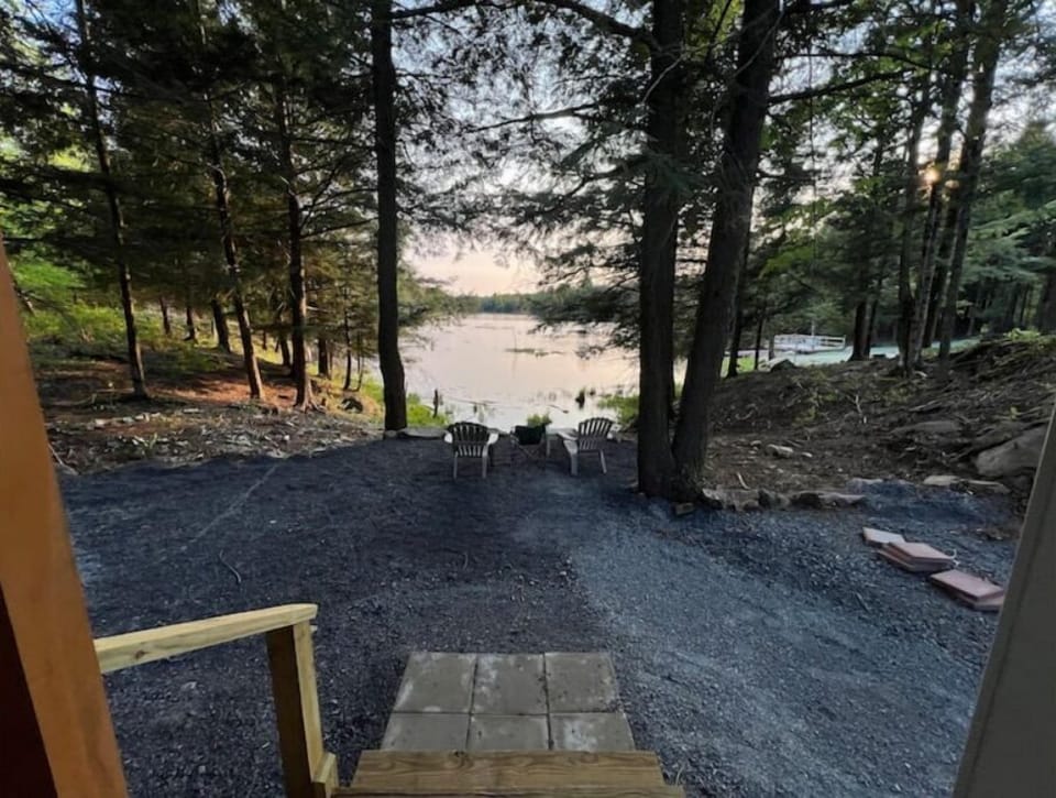 Gorgeous View from inside the Shack!