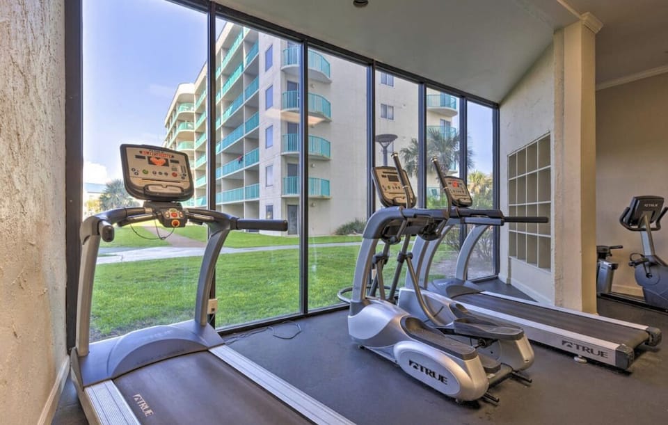 Weight and cardio room