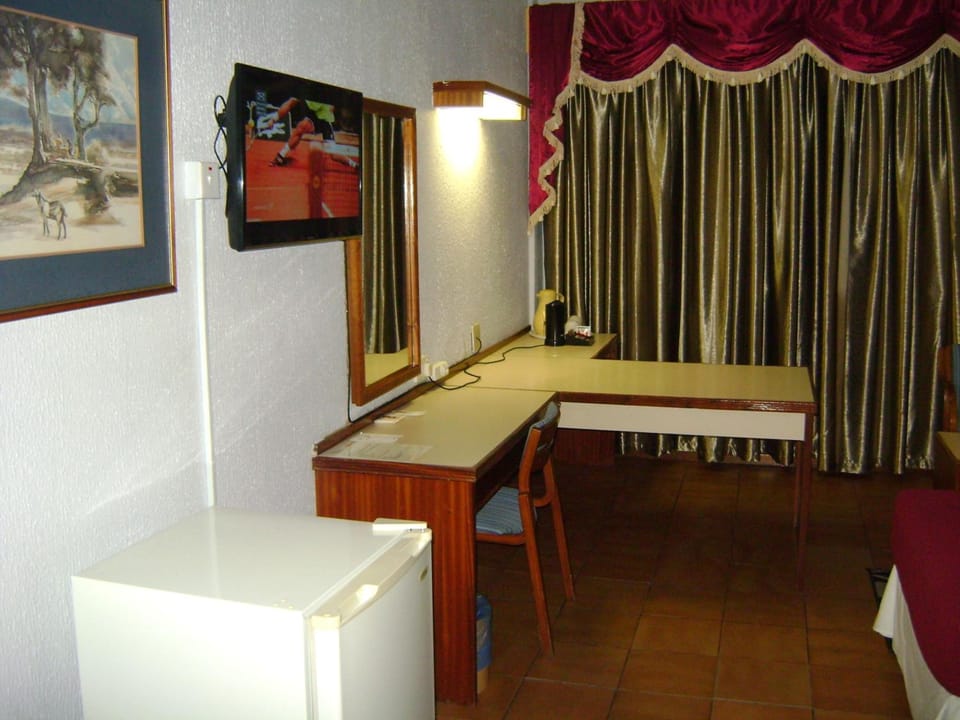 In-room safe, desk