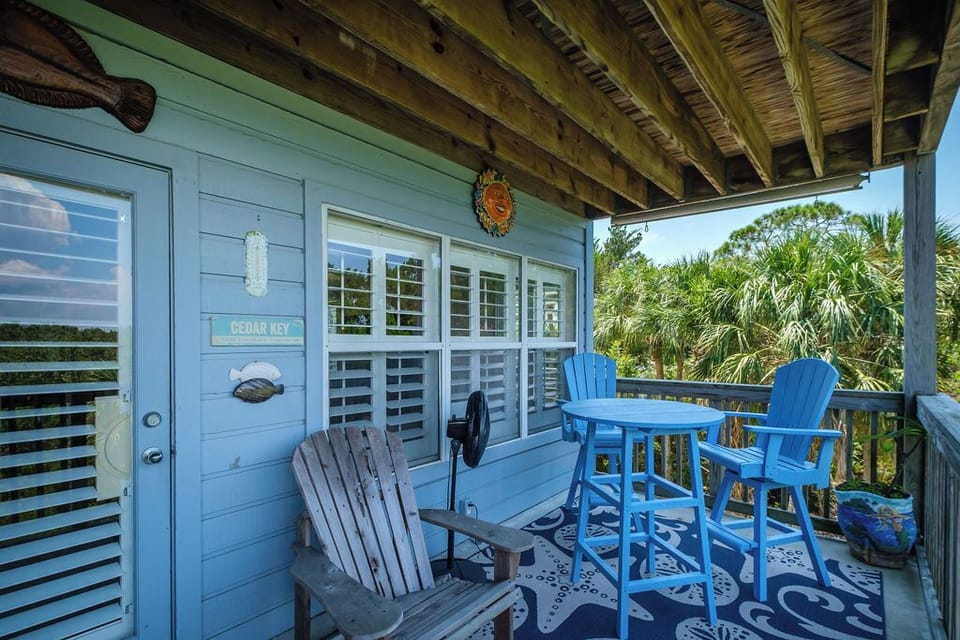 Private Balcony with Outdoor Seating