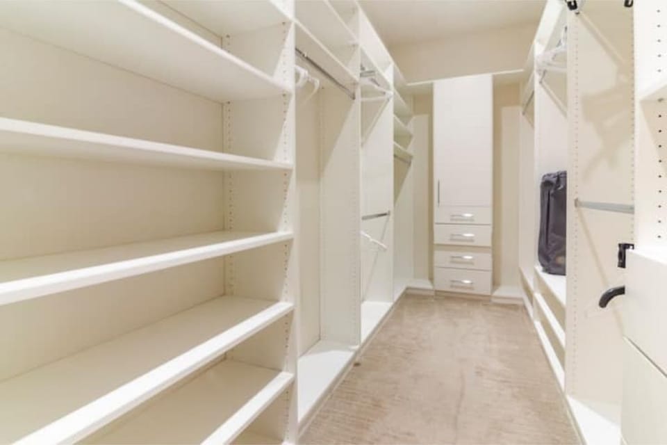Custom-made Master bedroom closet