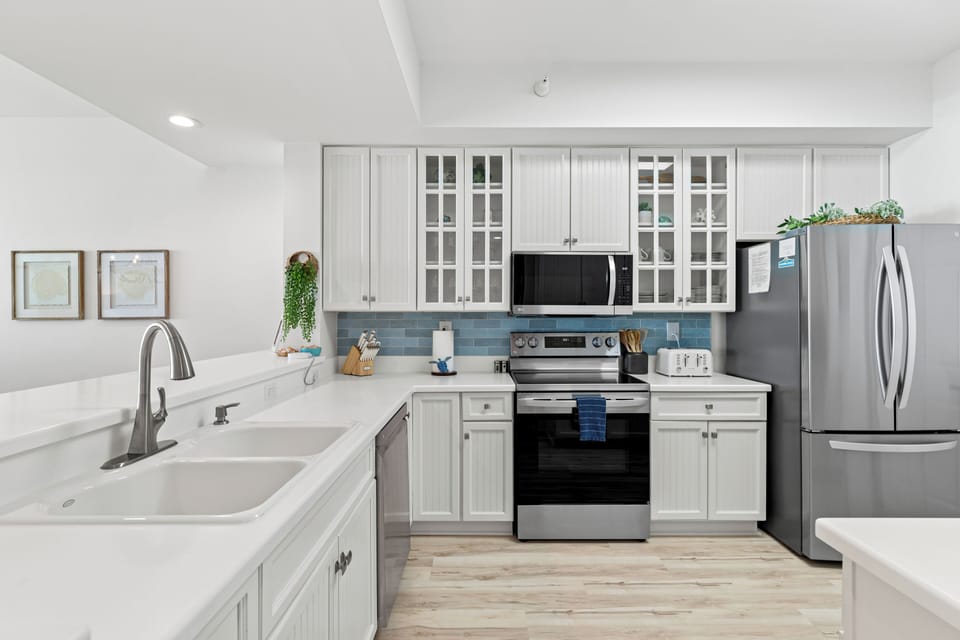 Kitchen View from Hallway
