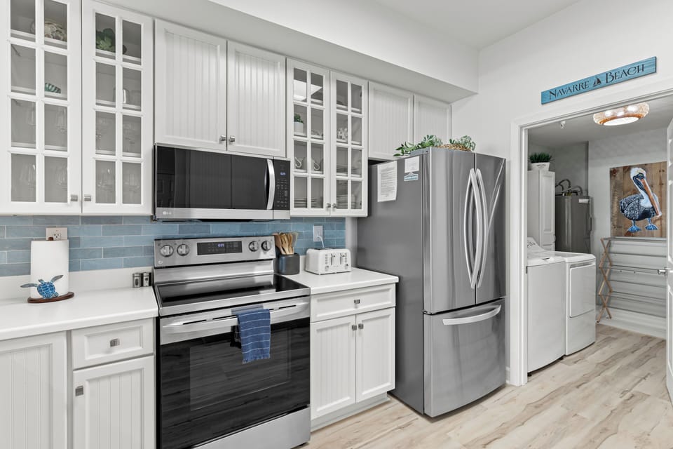 Kitchen and Laundry Room 