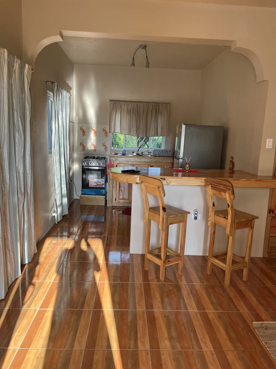 Studio | Private kitchen | Coffee/tea maker, fridge, oven, electric kettle