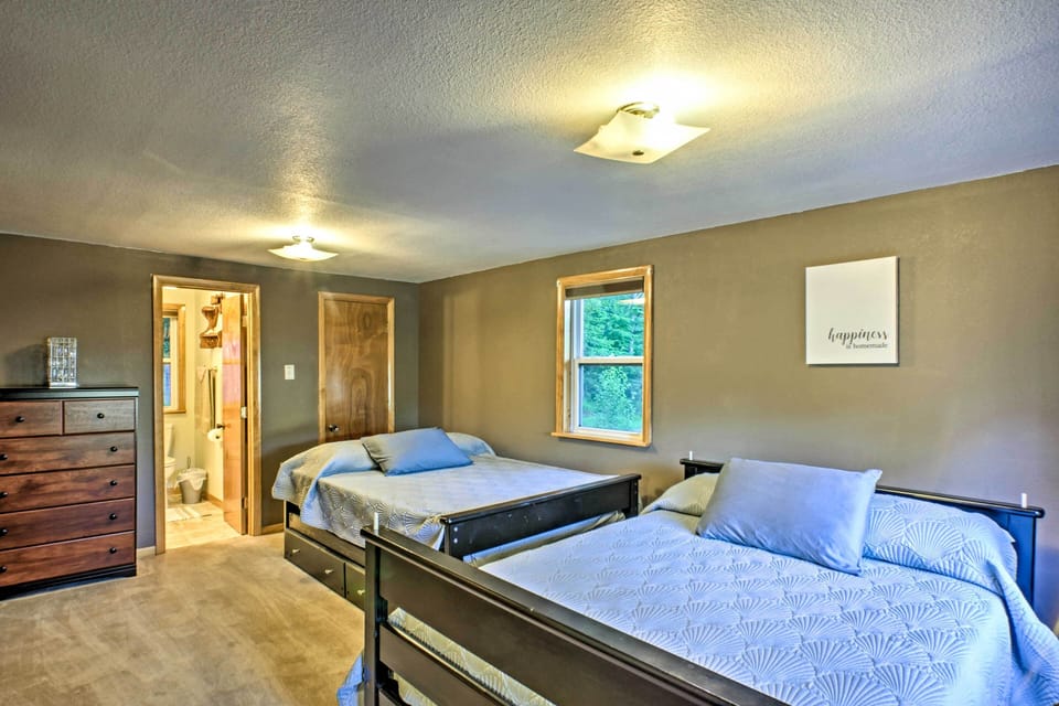 Boat Dock, Game Room: Lakefront Sunrise Beach Home Cottage in Lake of the Ozarks