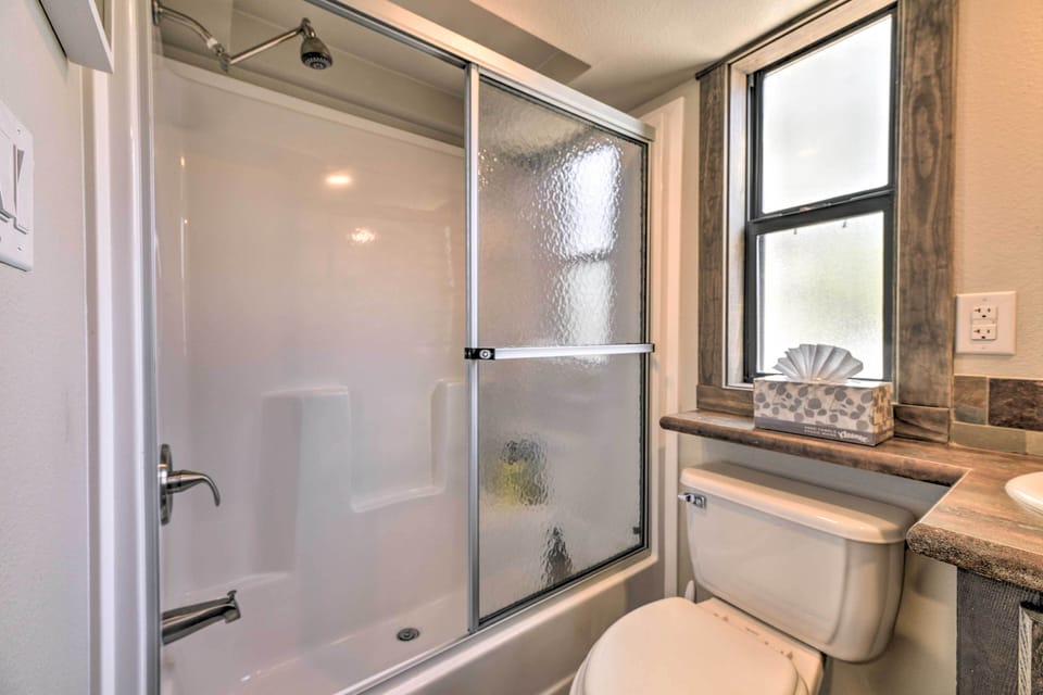 Roomy Pagosa Springs Tiny Cabin: 1 Mi to Downtown Cottage in Pagosa Springs