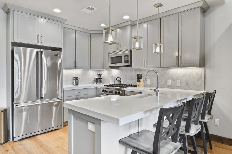 Luxe kitchen amenities