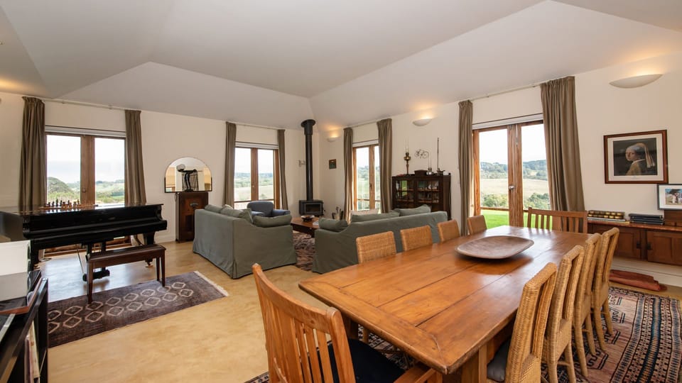 Main living and formal dining 