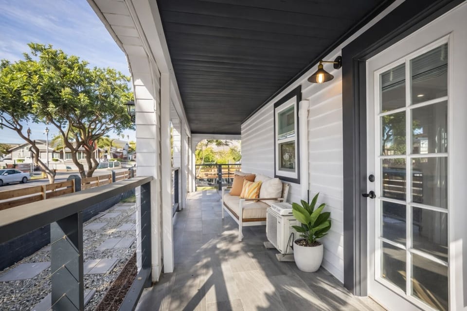 Private outdoor space to unwind