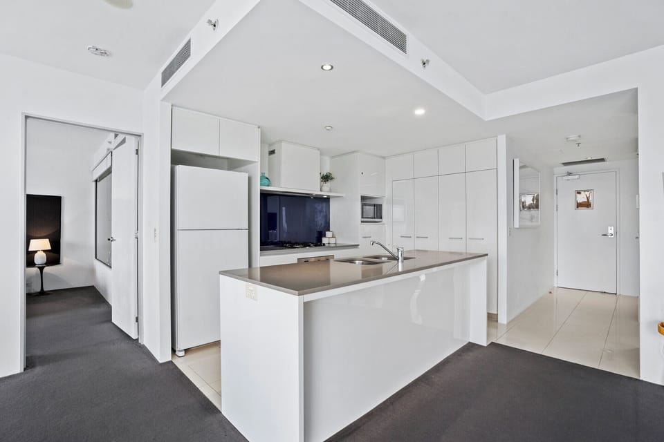 Fully equipped modern kitchen