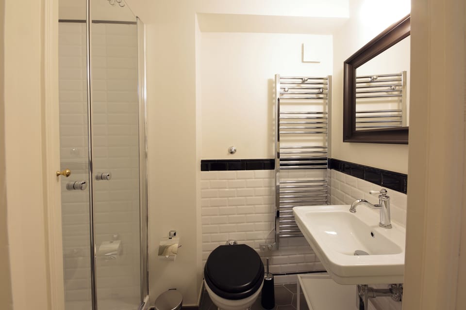 Standard Double Room | Bathroom | Shower, free toiletries, hair dryer, towels