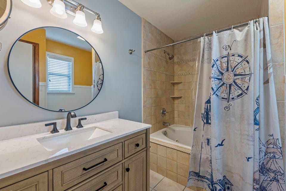 NHA12: Anchors Aweigh | Bottom Level Bedroom 1 Private Bath