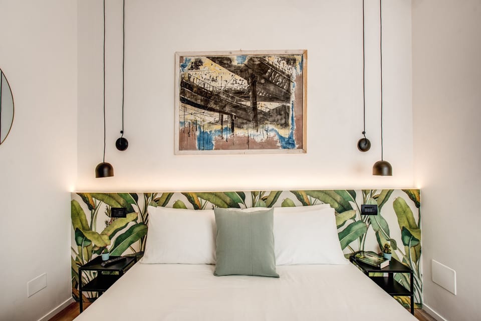 Classic Double Room | Down comforters, free minibar items, in-room safe, desk