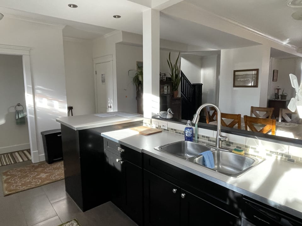 Standing in Kitchen