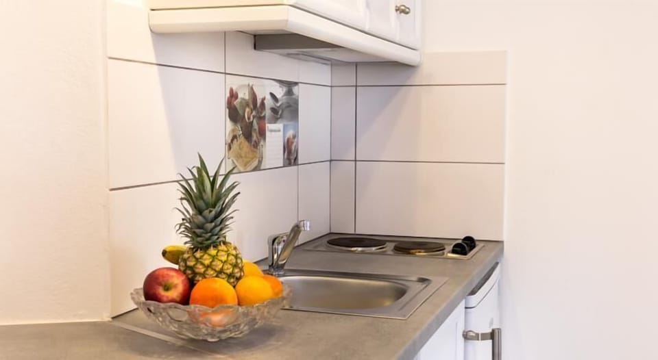 Deluxe Studio | Private kitchenette | Fridge, stovetop, coffee/tea maker, electric kettle