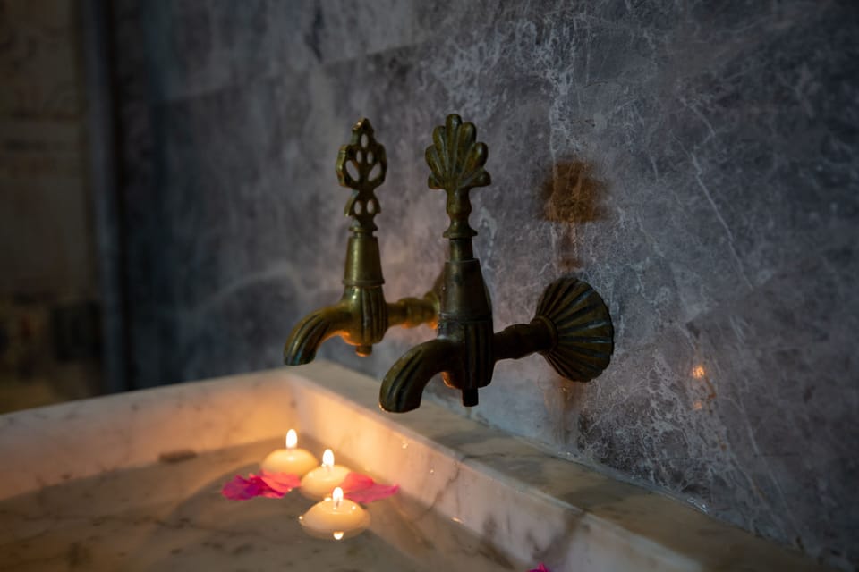 Turkish bath, 1 treatment room, massages