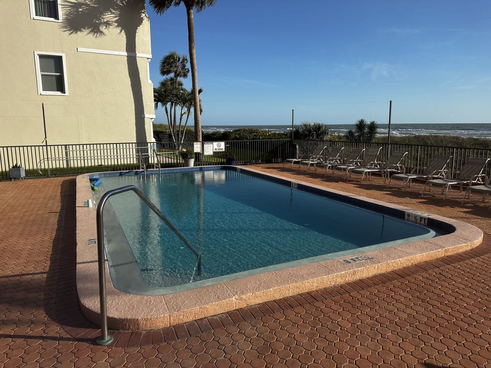 Pool shared by guests of The Rose