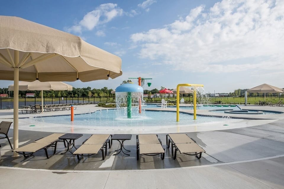 Resort-style pool