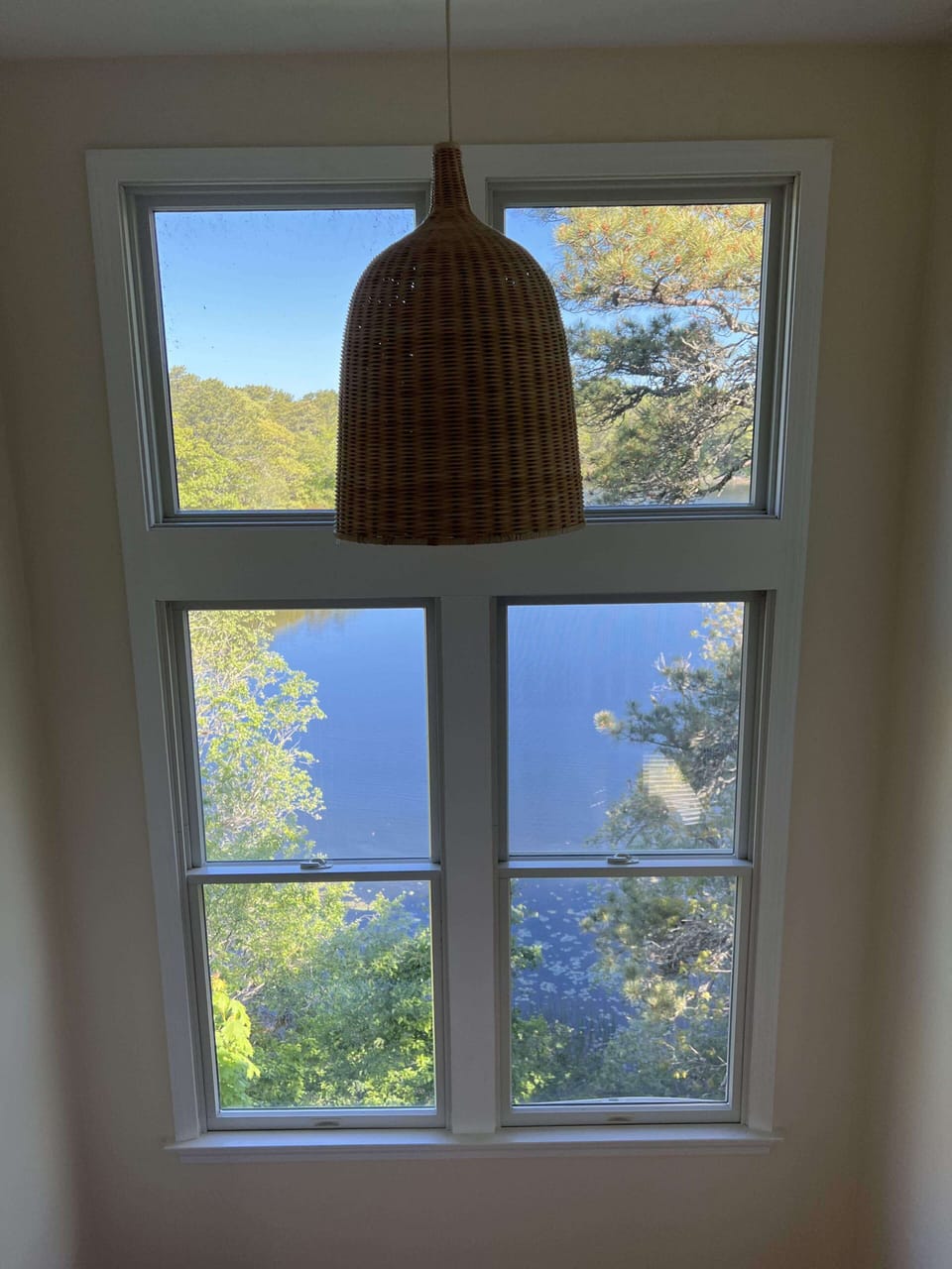 View from master staircase