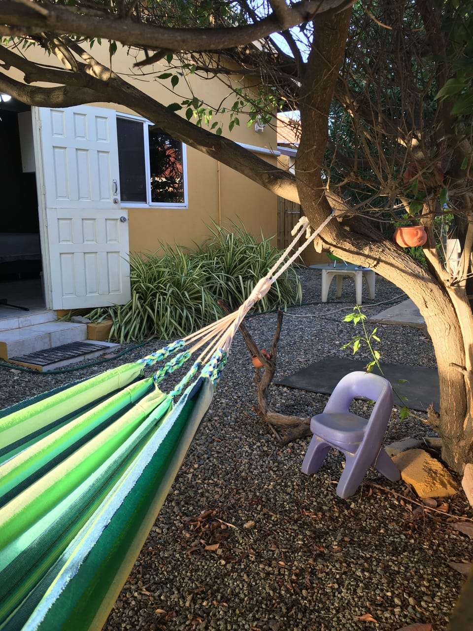 comfortable hammock to relax and spend your leisurely days in tranquility.
