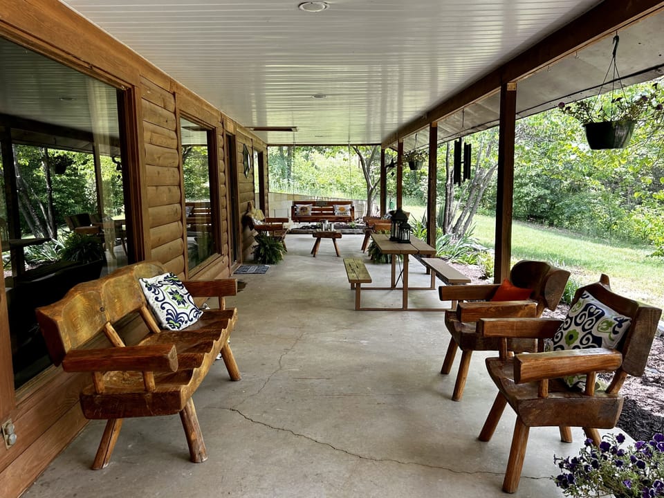 Southern Facing Front Porch