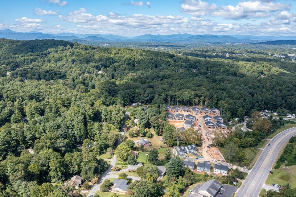 Easy access to Downtown Asheville.