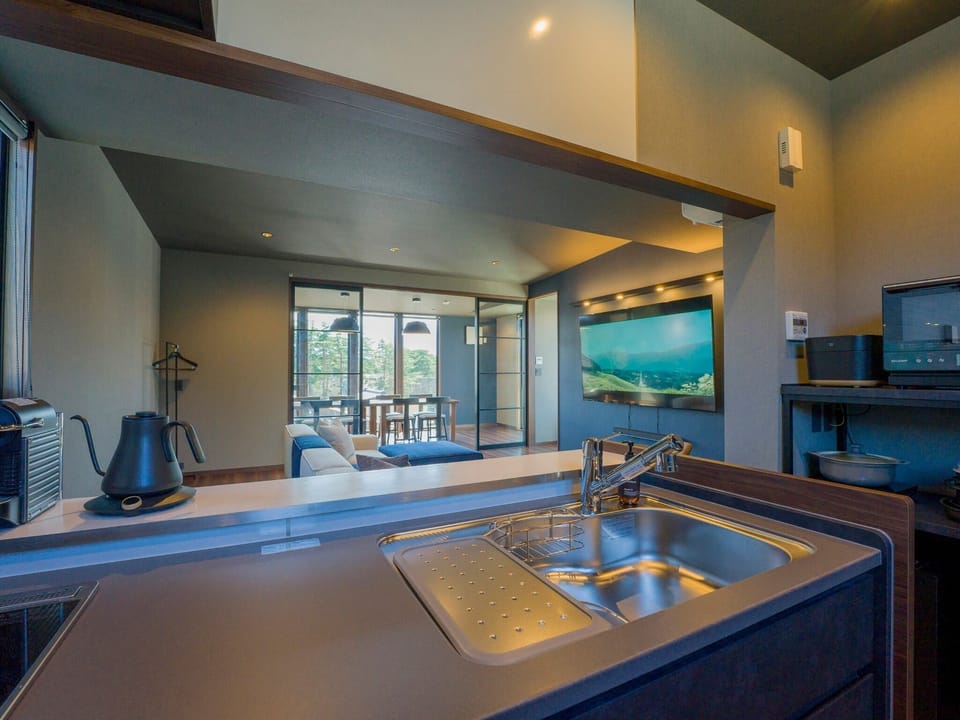 [Stylish 105] Because it is an open kitchen, you can cook while enjoying conversation
