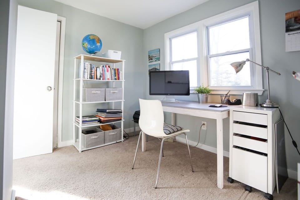 Office on level 2 (bedroom #4)