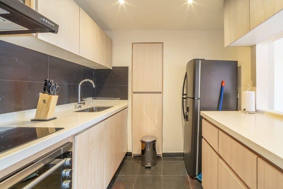 Fully equipped kitchen