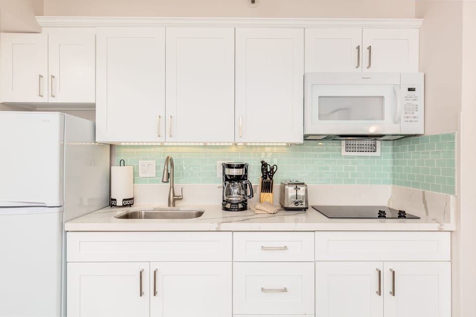 Clean Kitchenette Design