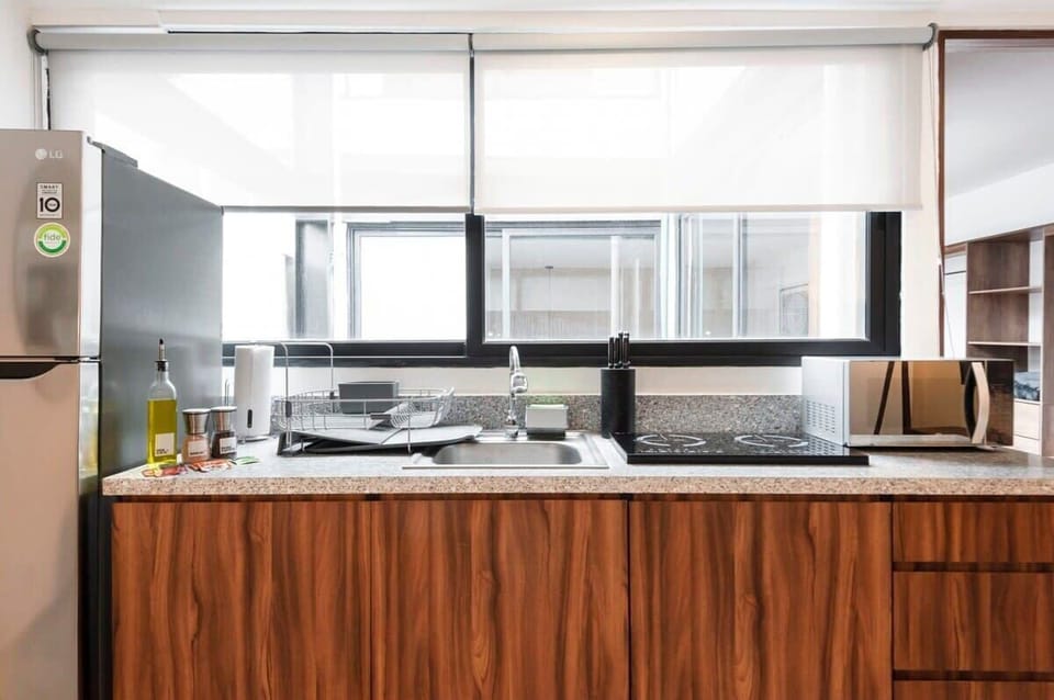 Equipped kitchen