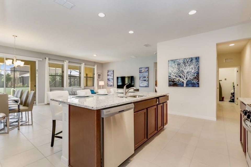 Villa, Multiple Bedrooms | Private kitchen | Microwave, dishwasher