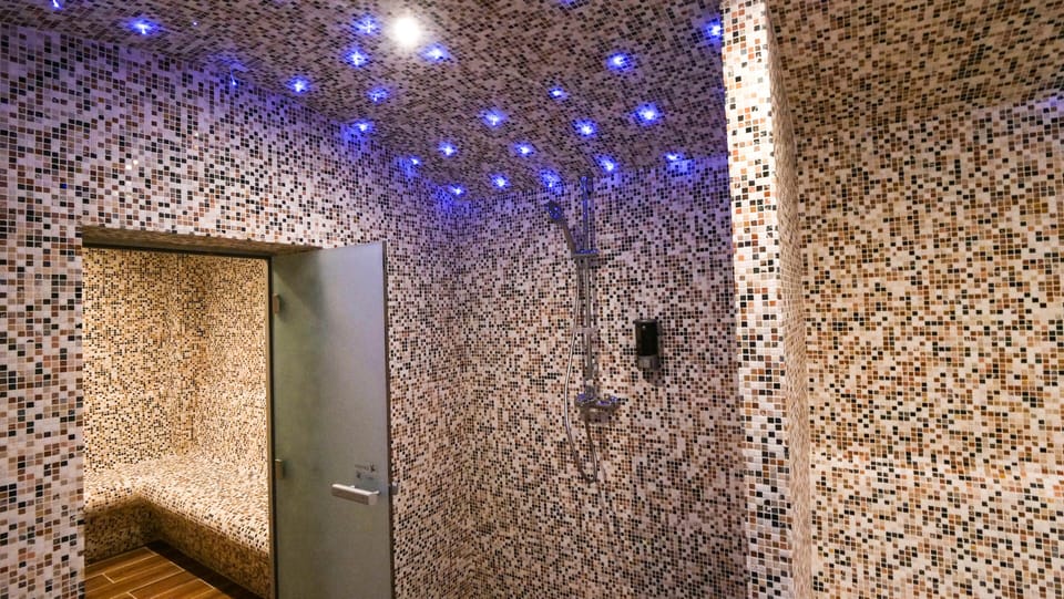 Sauna, steam room, hot springs