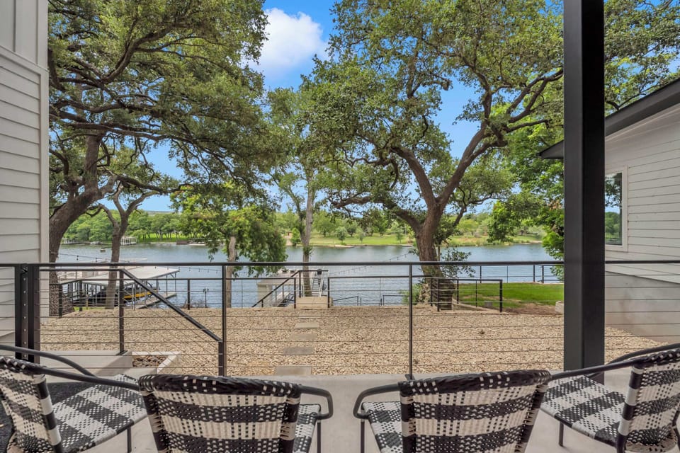Choose your spot to watch the water from