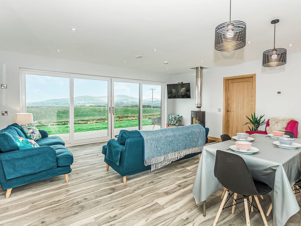 Open plan living space | High Tide - Drumwall, Gatehouse of Fleet