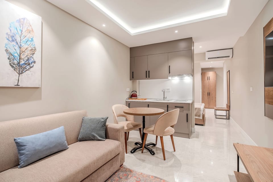 Family Room with Seaview | Private kitchen | Mini-fridge, stovetop, electric kettle
