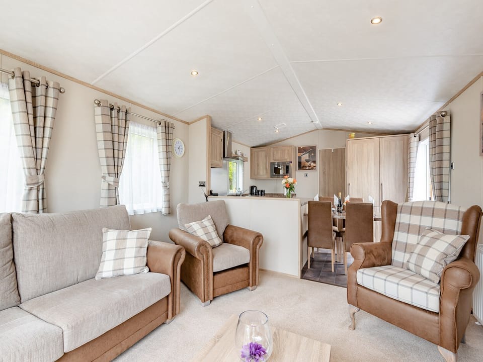 Open plan living space | Tradmach Lodge, Patrington