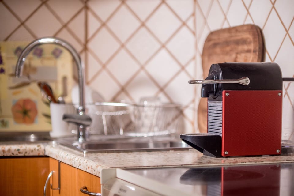 Panoramic Apartment | Private kitchen | Full-size fridge, oven, stovetop, dishwasher