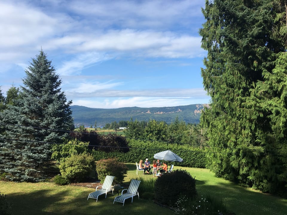 View from your lovely suite