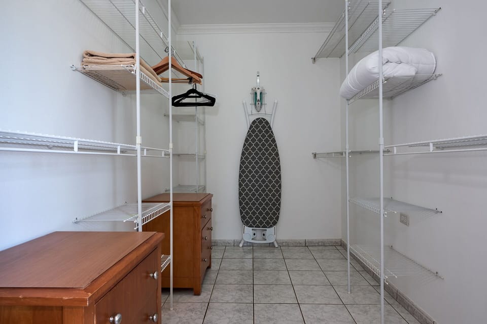 Master bedroom closet