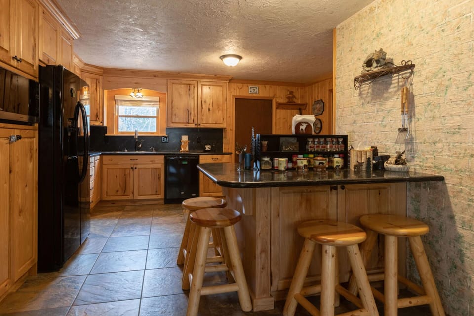 Villa (2 Bedrooms) | Private kitchen | Fridge, microwave, oven, stovetop