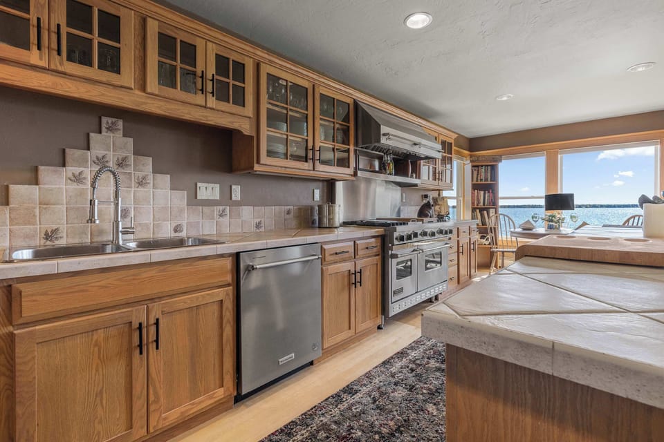 Kitchen offers all amenities and plenty of space