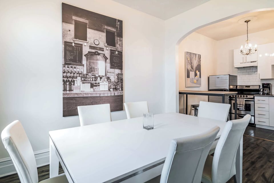 Table for meals, plans, and good times together.